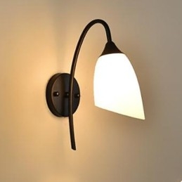 Fekete amerikai Simple Bedroom Lamp Fishing éjjeli fali lámpa