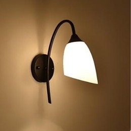 Fekete amerikai Simple Bedroom Lamp Fishing éjjeli fali lámpa