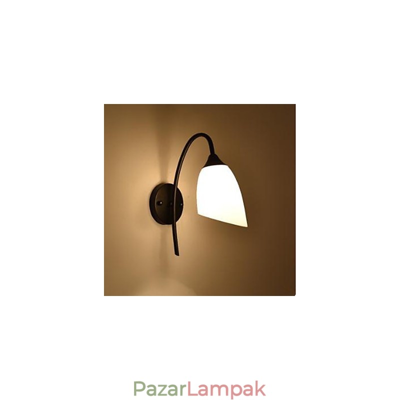 Fekete amerikai Simple Bedroom Lamp Fishing éjjeli fali lámpa