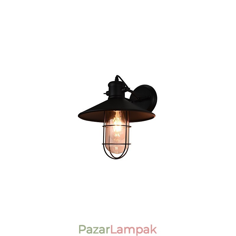 Fali lámpa fali lámpák fali lámpa buta fekete fénykard lámpa a falon
