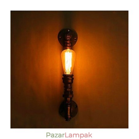Amerikai retro loft ipari vízfolyosó lépcső Kreatív személyiség Étterem Bár Egyfejű vas fali lámpa Amerikai retro loft ipari vízfolyosó lépcső Kreatív személyiség Étterem Bár Egyfejű vas fali lámpa