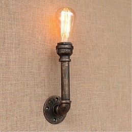 Nosztalgia Simple Water Pipe dekoratív kis fali lámpa fali lámpa