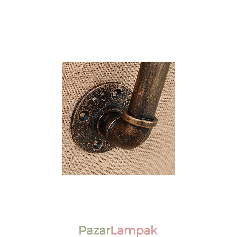 Nosztalgia Simple Water Pipe dekoratív kis fali lámpa fali lámpa