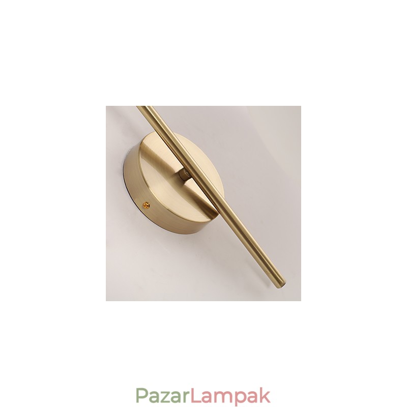 Modern, kortárs galvanizált funkció az íves felfelé ívelő fali lámpákhoz