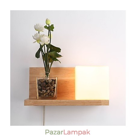 Fa falilámpák Max Country stílusú kapcsolóval