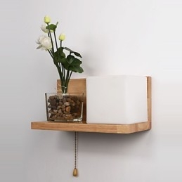 Fa falilámpák Max Country stílusú kapcsolóval