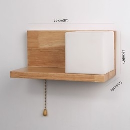 Fa falilámpák Max Country stílusú kapcsolóval