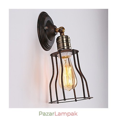 Retro ipari stílusú vidéki fém fali lámpák étterem kávézó mini falikarik Retro ipari stílusú vidéki fém fali lámpák étterem kávézó mini falikarik