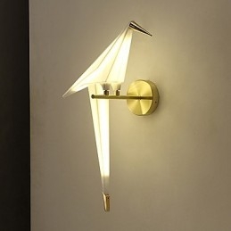Modern, kortárs újdonság, vintage galvanizált funkció mini stílusú, környezeti fényű falilámpákhoz