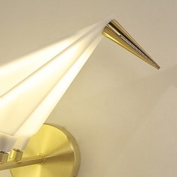 Modern, kortárs újdonság, vintage galvanizált funkció mini stílusú, környezeti fényű falilámpákhoz