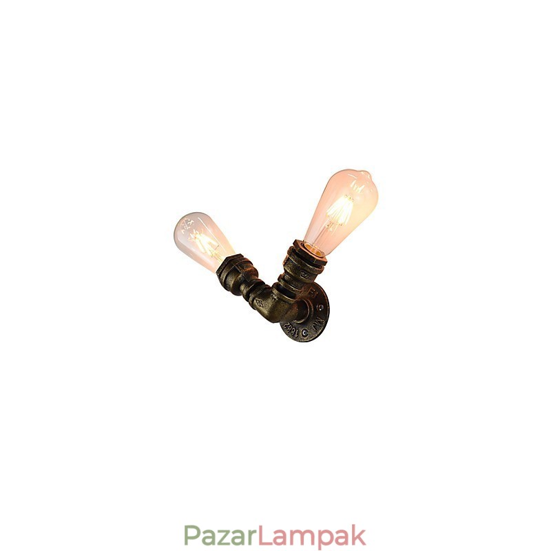 Fali lámpa fali lámpák Fali vas fali lámpa Buta fekete fénykard lámpa a falon