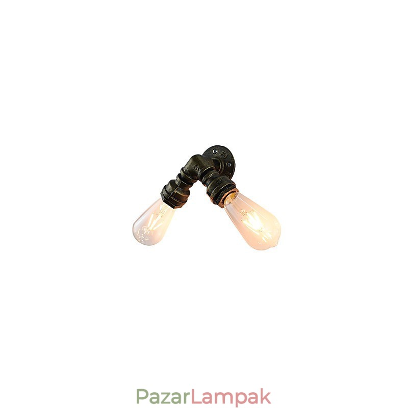 Fali lámpa fali lámpák Fali vas fali lámpa Buta fekete fénykard lámpa a falon