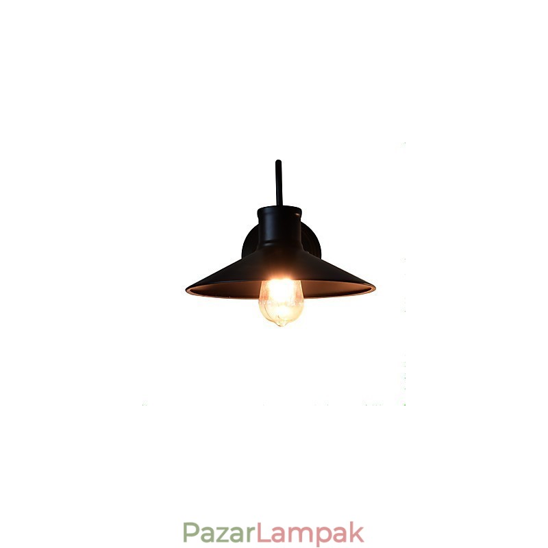 Fali lámpa fali lámpák Fali vas fali lámpa Buta fekete fénykard lámpa a falon