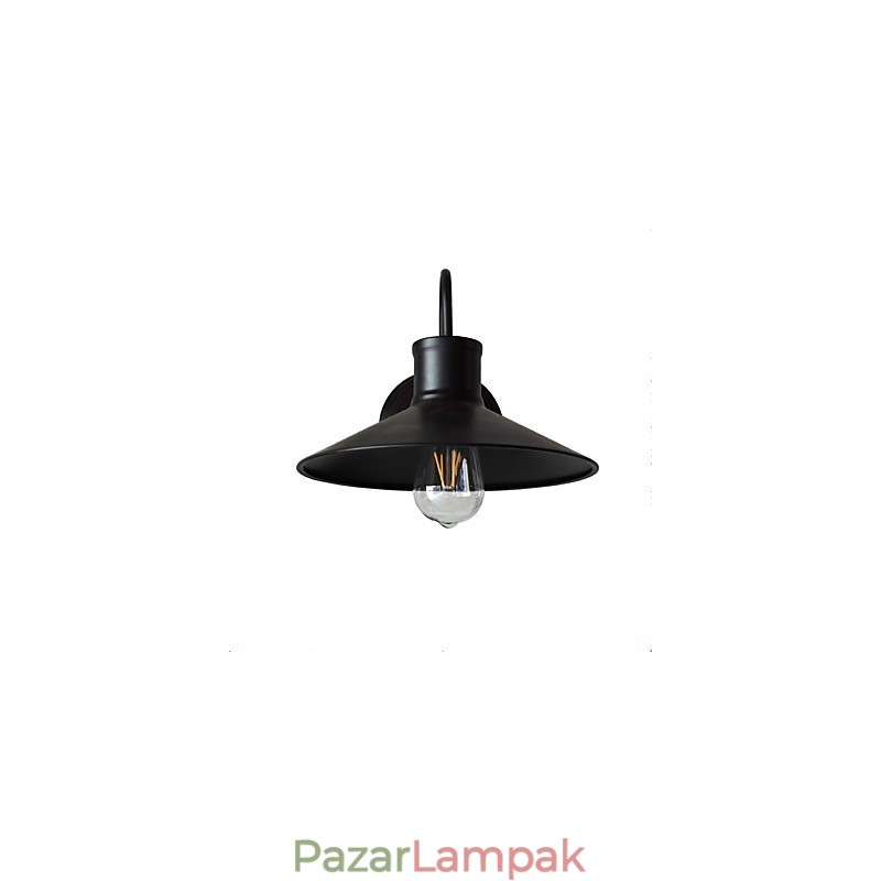 Fali lámpa fali lámpák Fali vas fali lámpa Buta fekete fénykard lámpa a falon