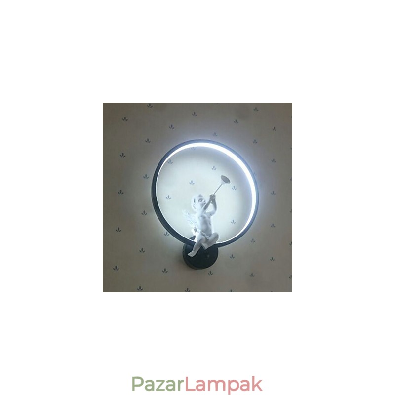 Nordic Modern Minimalista Fali lámpa Hálószoba dekorációs lámpák Alumínium termékek Lámpák Angyalok Folyosók Fali lámpák