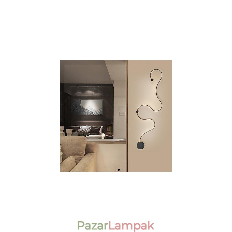 Falikarok Modern, kortárs festmény, alumínium fali lámpa hálószobához Lépcsős nappali lámpa