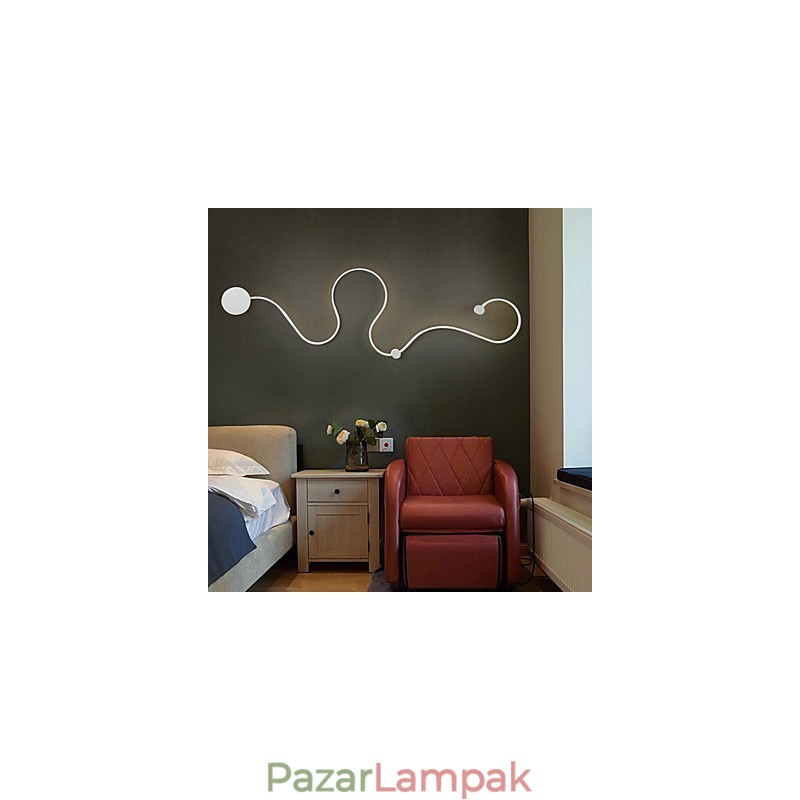 Falikarok Modern, kortárs festmény, alumínium fali lámpa hálószobához Lépcsős nappali lámpa