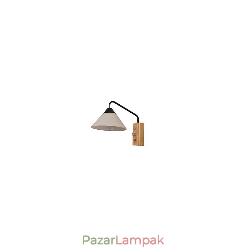 Egyszerű fali lámpa éjjeli íróasztali lámpa üvegernyővel és tömörfával hálószoba öltözőhöz Nappali babaszoba Kollégiumi dohányzóasztal könyvespolcok