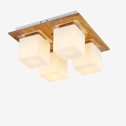 Falba süllyesztett mini stílusú modern, kortárs fa bambusz