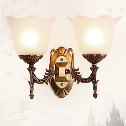 Modern, modern galvanizált funkció a szem védelmére Európai vagy amerikai stílusú fali lámpák