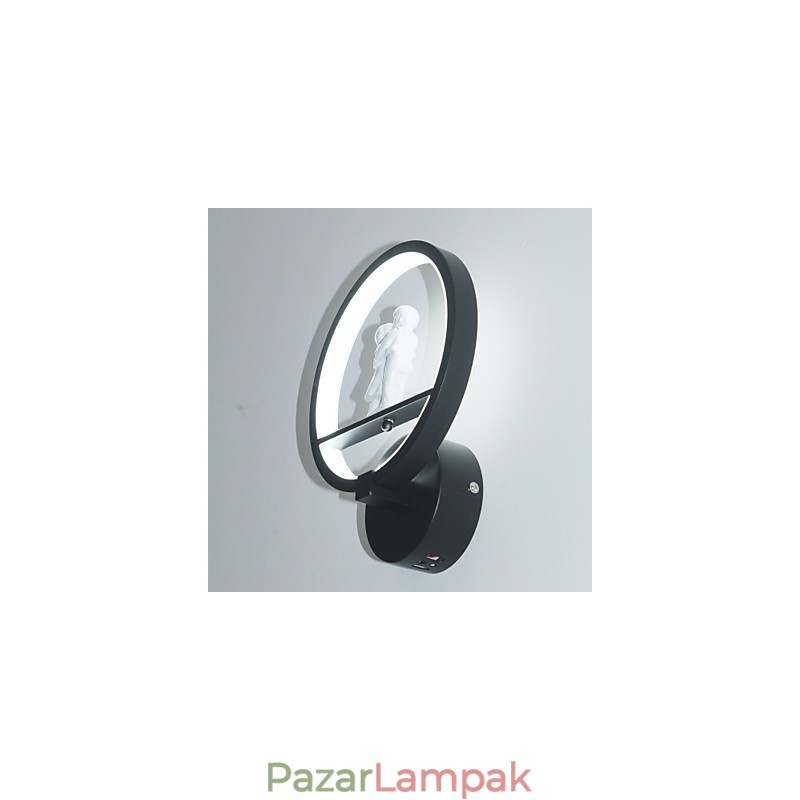 Fali lámpa Modern minimalista nappali dekoratív alumínium folyosó erkély lámpa hálószoba éjjeli lámpa