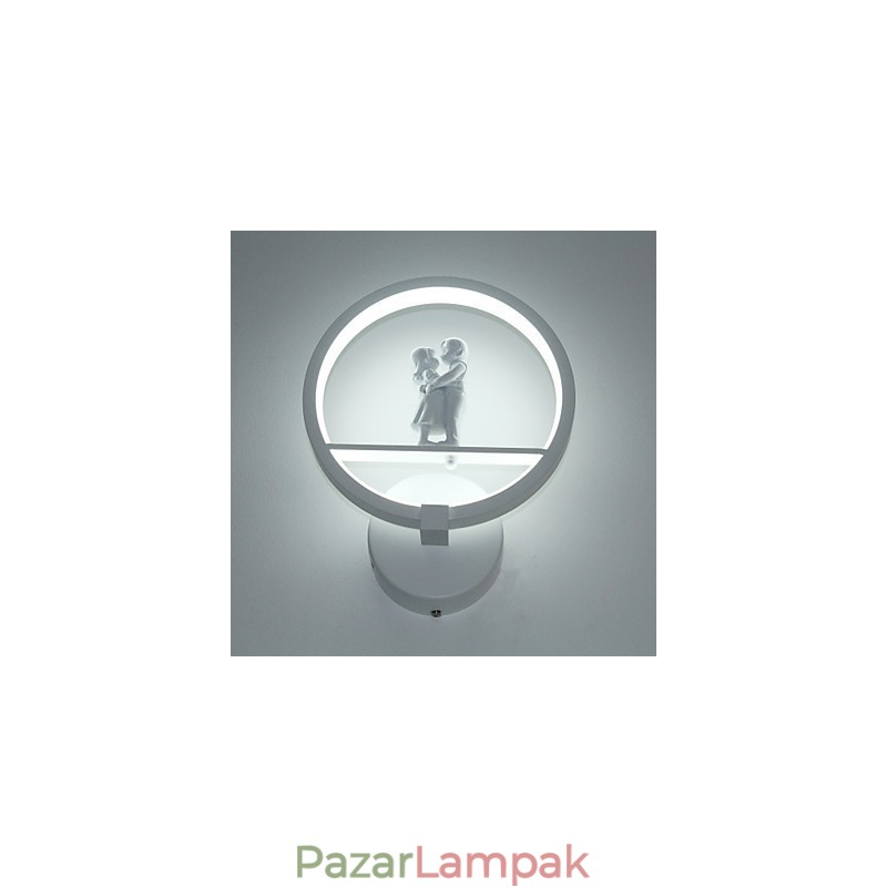 Fali lámpa Modern minimalista nappali dekoratív alumínium folyosó erkély lámpa hálószoba éjjeli lámpa