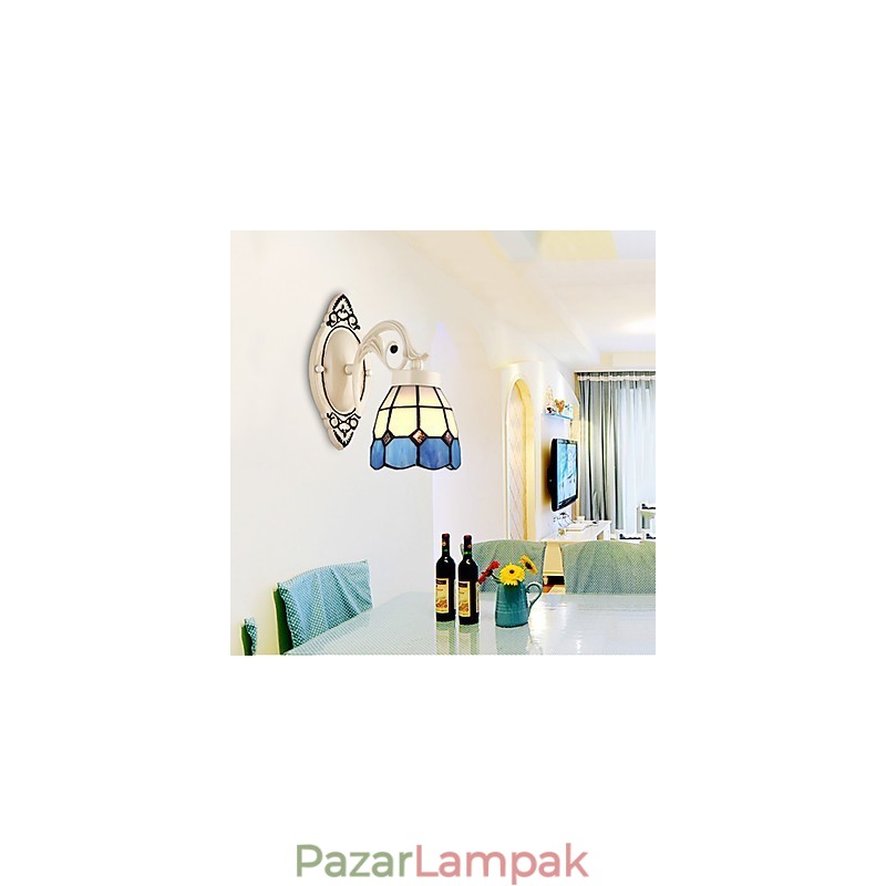 Rusztikus páholyfestési funkció környezeti fényű falilámpákhoz