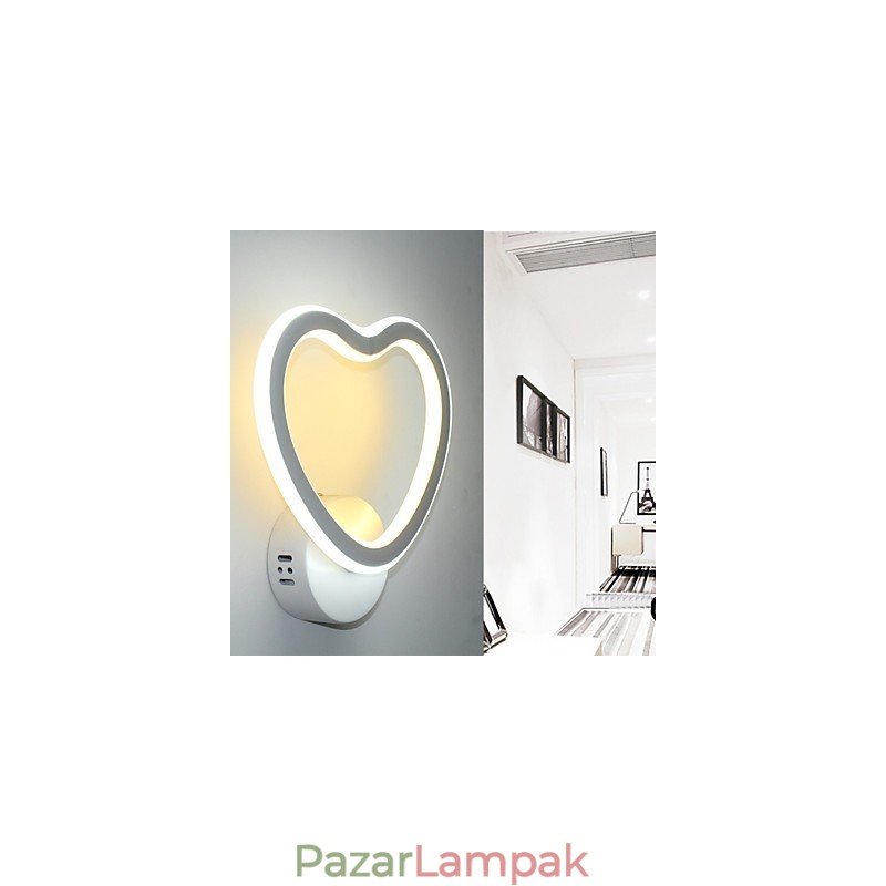 Modern minimalista fali lámpa nappali háttér fali hálószoba éjjeli lámpák folyosó kreatív fali lámpa Divatos alumínium lámpa