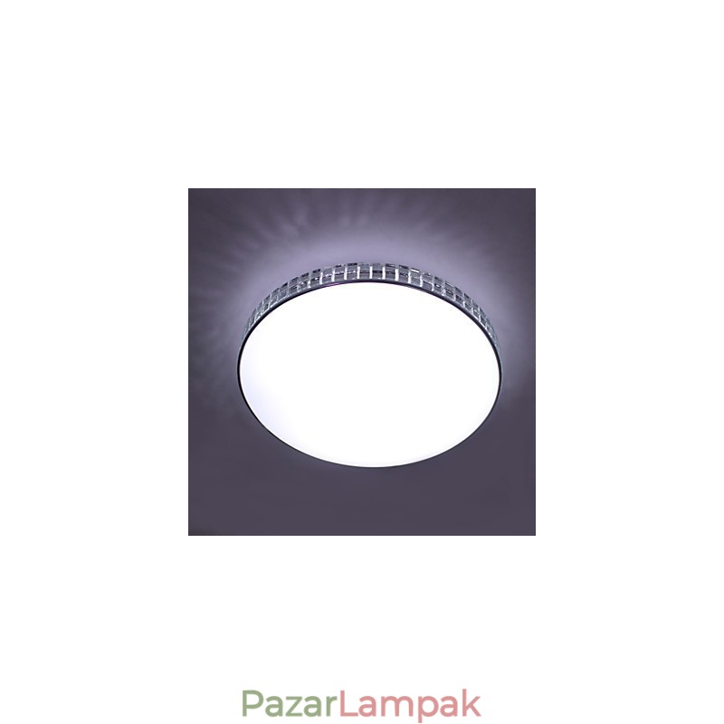 Modern mennyezeti lámpa süllyesztett akril fémfestés 90 265V fény