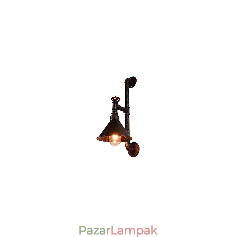 Fali lámpa Falikar Fali Vas fali lámpa Retro Vintage Modern előkelő bár West étterem Kávézó