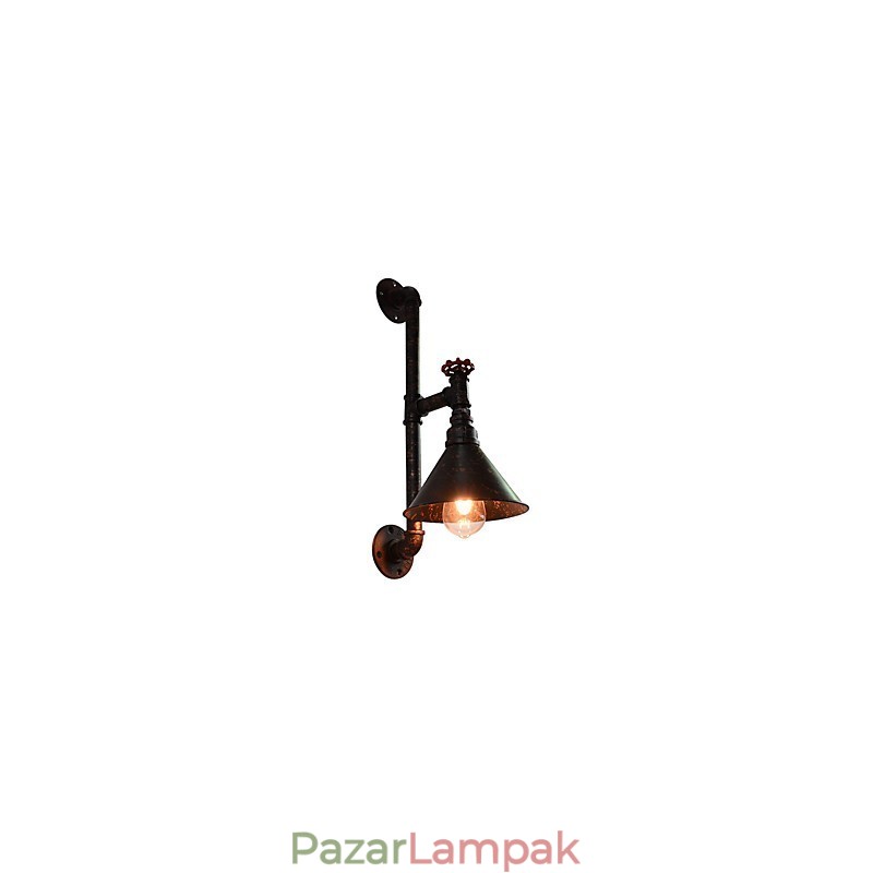 Fali lámpa Falikar Fali Vas fali lámpa Retro Vintage Modern előkelő bár West étterem Kávézó