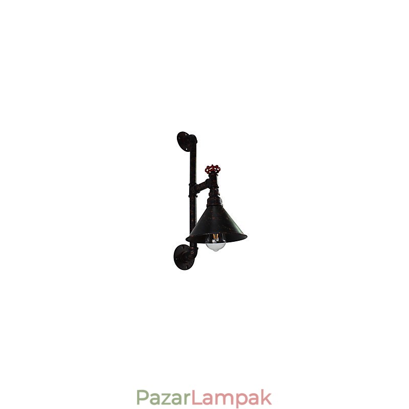 Fali lámpa Falikar Fali Vas fali lámpa Retro Vintage Modern előkelő bár West étterem Kávézó