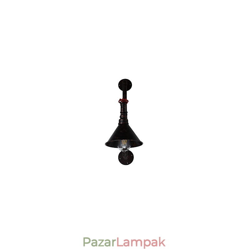 Fali lámpa Falikar Fali Vas fali lámpa Retro Vintage Modern előkelő bár West étterem Kávézó