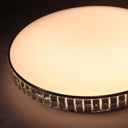 Modern mennyezeti lámpa süllyesztett akril fémfestés 90 265V fény