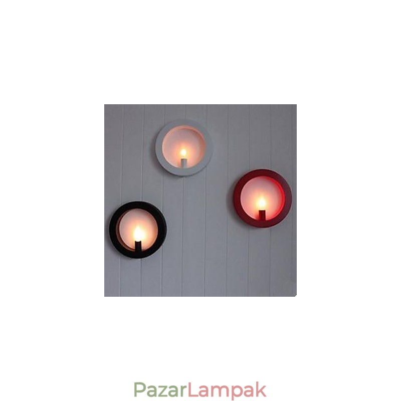 Új Iron Art fali lámpa nagykereskedelmi kerek nappali kanapé háttér fali lámpa