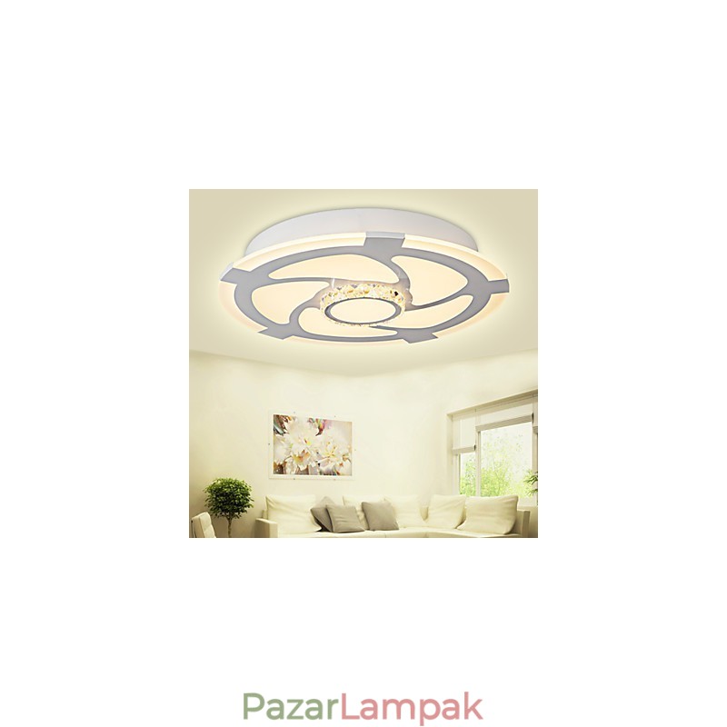 Modern, kortárs fém süllyesztett tartó