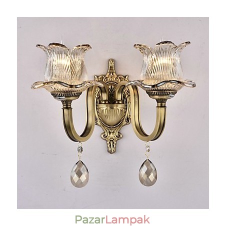 Rusztikus Lodge sárgaréz funkció mini stílusú fali lámpákhoz Rusztikus Lodge sárgaréz funkció mini stílusú fali lámpákhoz