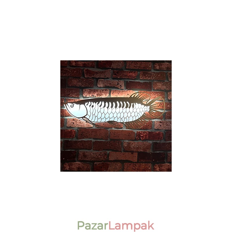 Modern fali lámpák hal forma Egyszerű stílus akril világítás nappali előszoba hálószoba szállodai szobák dekorációs világítás