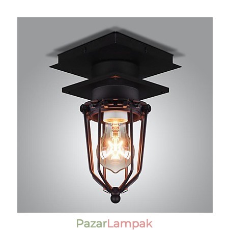Retro kovácsolt fali lámpa egyfejű antik emlékeztető lámpa loft amerikai vas vintage kis ketreces mennyezeti lámpa Retro kovácsolt fali lámpa egyfejű antik emlékeztető lámpa loft amerikai vas vintage kis ketreces mennyezeti lámpa