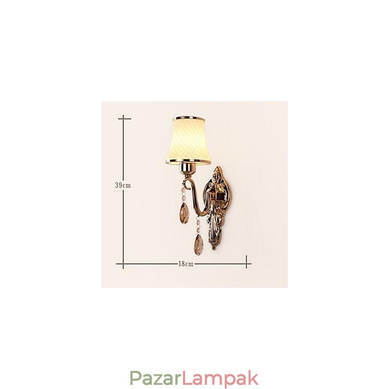 Vintage Egyéb jellemzők: Felülvilágító falikar falilámpa