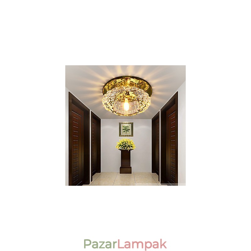 Crystal Lamp Smd CreativeTube Spotlámpa elnyeli a kupola fényét
