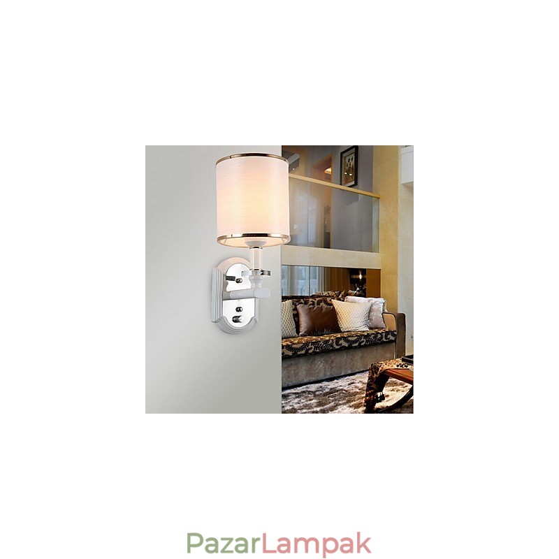 Modern, kortárs, galvanikus bevonatú alsólámpa fali lámpa fali lámpa