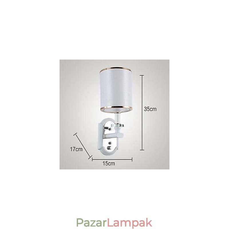 Modern, kortárs, galvanikus bevonatú alsólámpa fali lámpa fali lámpa