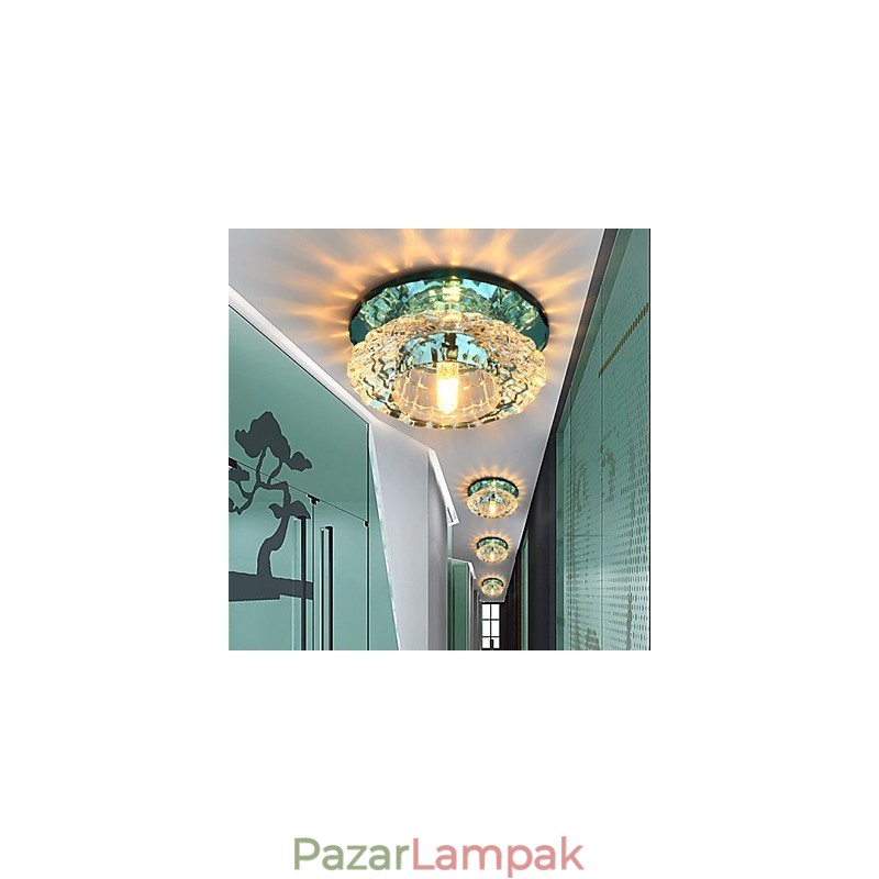 Crystal Lamp Smd CreativeTube Spotlámpa elnyeli a kupola fényét