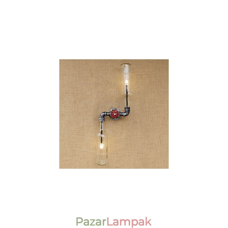 Rusztikus Lodge sárgaréz funkció Ambient Light falilámpákhoz