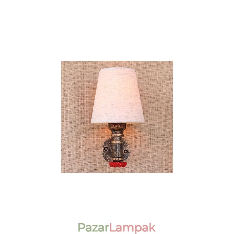 Rusztikus Lodge sárgaréz funkció Ambient Light falilámpákhoz