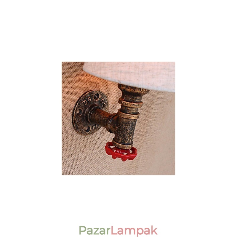 Rusztikus Lodge sárgaréz funkció Ambient Light falilámpákhoz