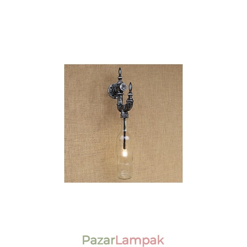 Rusztikus Lodge ezüst funkció az Ambient Light falilámpákhoz