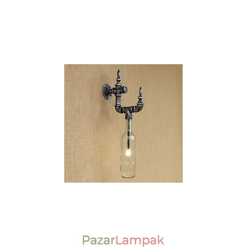 Rusztikus Lodge ezüst funkció az Ambient Light falilámpákhoz