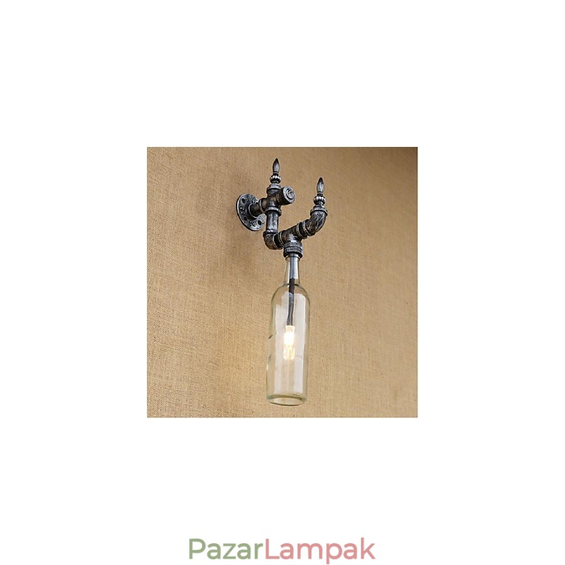 Rusztikus Lodge ezüst funkció az Ambient Light falilámpákhoz